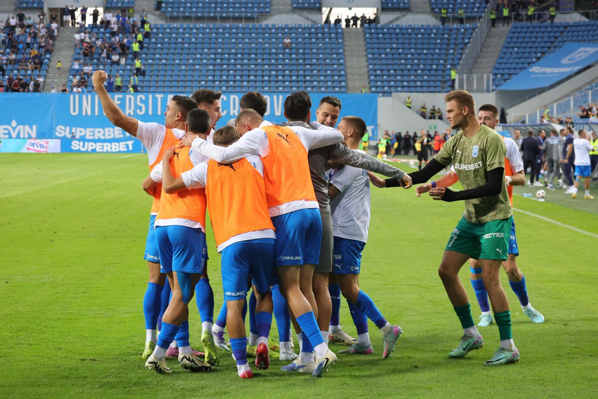 Universitatea Craiova, test reușit cu Petrolul, înaintea returului cu Bașakșehir » Oltenii se desprind în fruntea Superligii