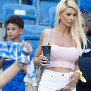 Andrea Hanca a fost prezentă la Universitatea Craiova - Petrolul. Foto: GSP.RO