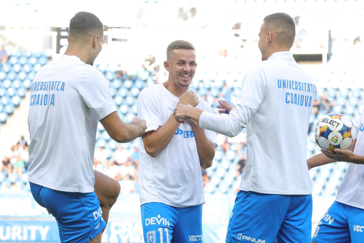 Universitatea Craiova - Petrolul, imagini dinaintea partidei
