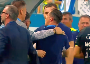 Mirel Rădoi doživel živčni zlom med tekmo Craiove s Petrolulom