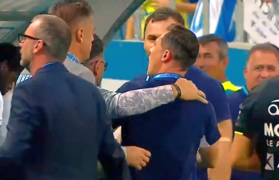 Mirel Rădoi, criză de nervi în Craiova - Petrolul » Momente uluitoare: a dat cu pumnii în banca de rezerve