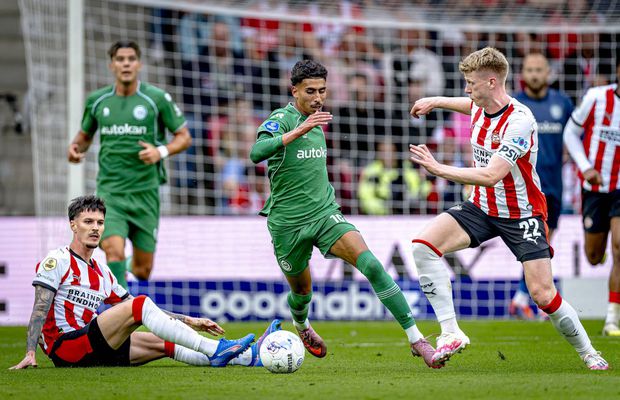 Antrenorul Peter Bosz nu l-a menajat pe Dennis Man după debutul modest de la PSV: „Superficial, jocul lui a fost plat”