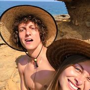 Bruna Loureiro și David Luiz