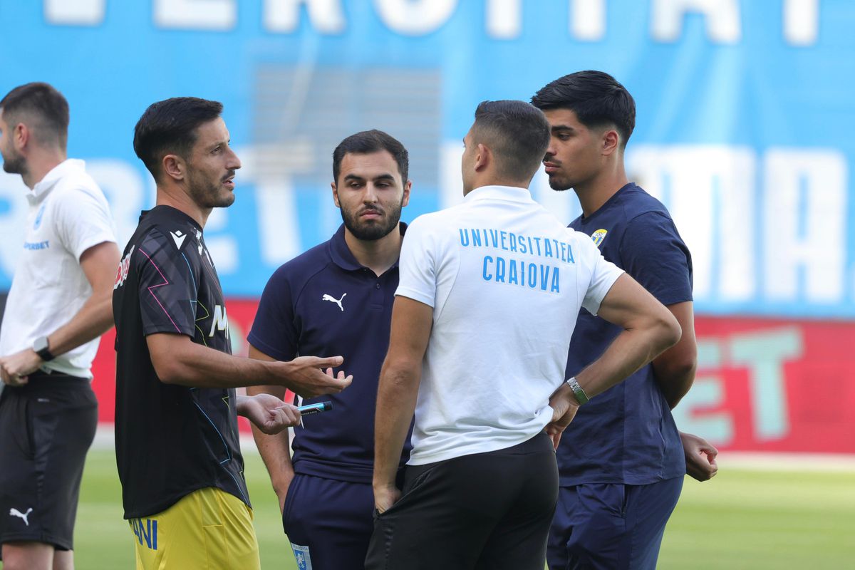 Universitatea Craiova - Petrolul, imagini dinaintea partidei