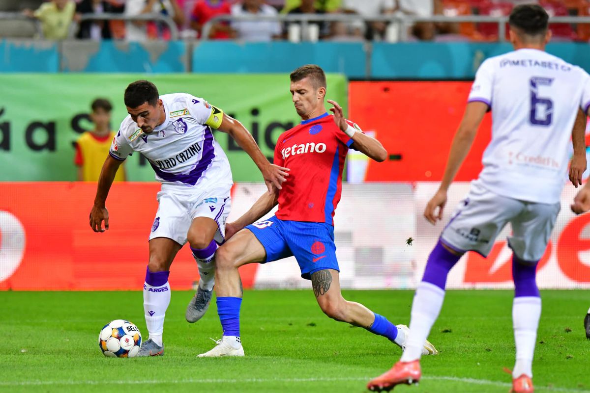 Cum a bătut-o FC Argeș pe FCSB: „Am băgat capul în contre, asta a făcut diferența!” + Ce spune jucătorul făcut groggy de Ngezana