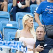 Andrea Hanca a fost prezentă la Universitatea Craiova - Petrolul. Foto: GSP.RO