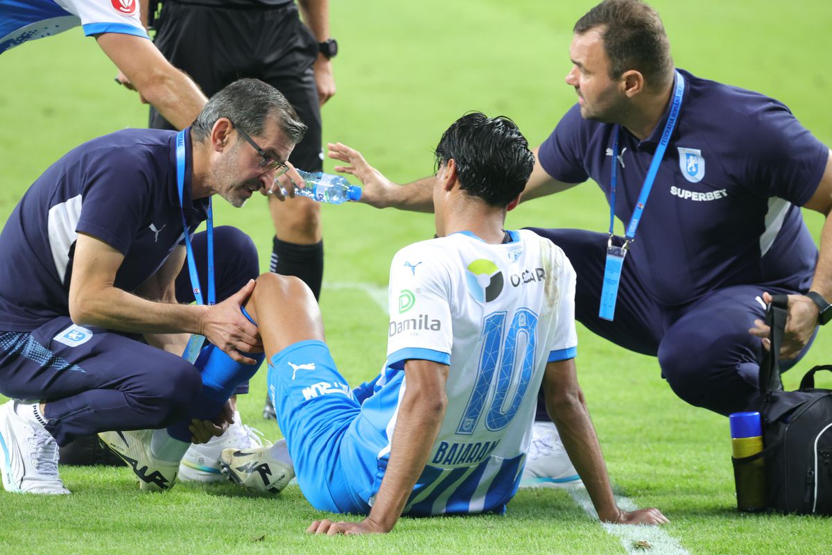 Accidentarea lui Baiaram în Craiova - Petrolul