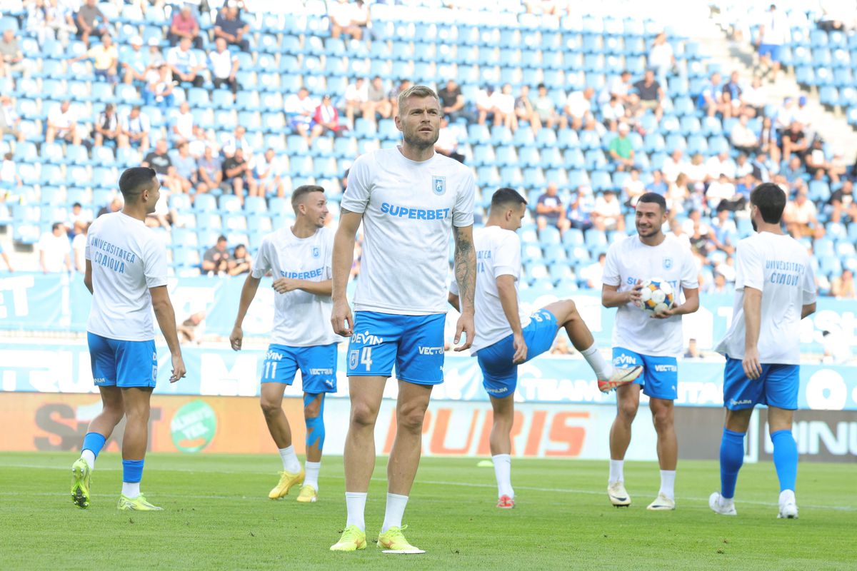 Universitatea Craiova - Petrolul, imagini dinaintea partidei