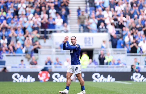 Jack Grealish, impact instant la prima apariție ca titular pentru Everton » Fotbalistul englez a fost ales omul meciului