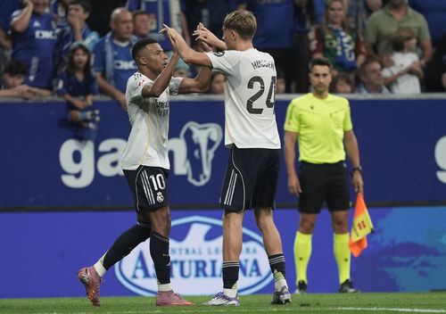 Oviedo - Real Madrid 0-3 » Mbappe și Vinicius au adus victoria „galacticilor” // FOTO: Getty Images
