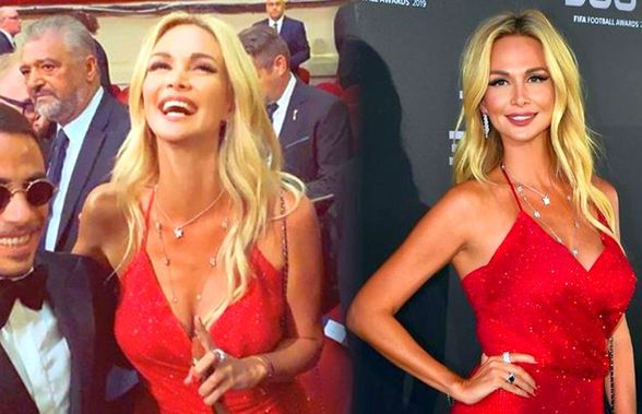 FOTO Victoria Lopyreva l-a făcut uitat pe Messi la Gala FIFA The Best » Rusoaica a întors toate privirile