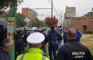 UTA - DINAMO // VIDEO + FOTO Incidente șocante! Fanii lui Dinamo și cei ai lui Poli, ciocniri violente în centrul Timișoarei: „Erau într-o stare de turbare, mi-au vandalizat mașina”