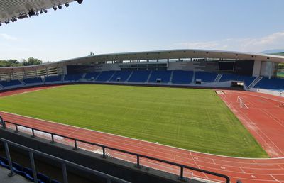 VIDEO + FOTO Stadionul de 24 de milioane de la Tg. Jiu e gata de inaugurare! Anunțul făcut de primar: „Am în vedere acest meci”