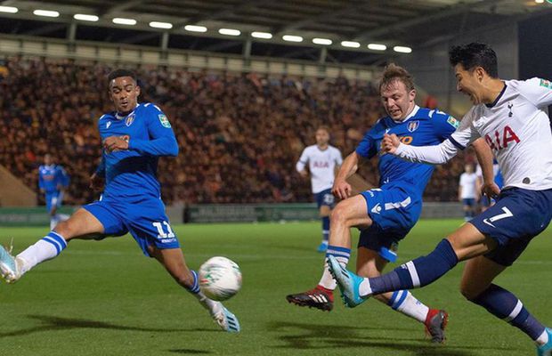 Șoc în Cupa Ligii Angliei: Tottenham, eliminată la penalty-uri de Colchester, locul 10 din a patra divizie!