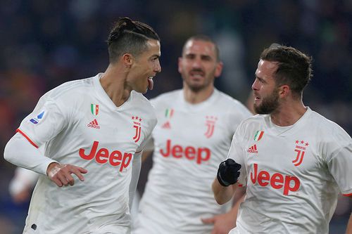 Cristiano Ronaldo și Pjanic au fost colegi la Juventus // foto: Guliver/GettyImages