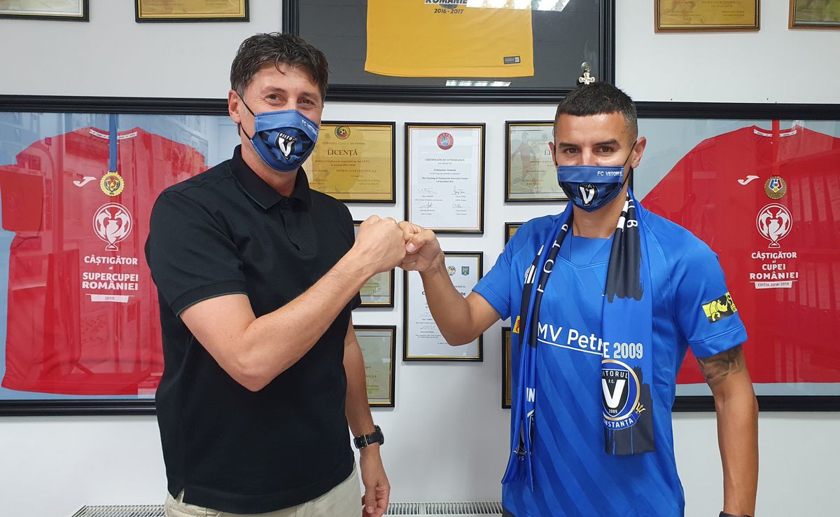 OFICIAL Romario Benzar a revenit în Liga 1! A fost prezentat la noua echipă