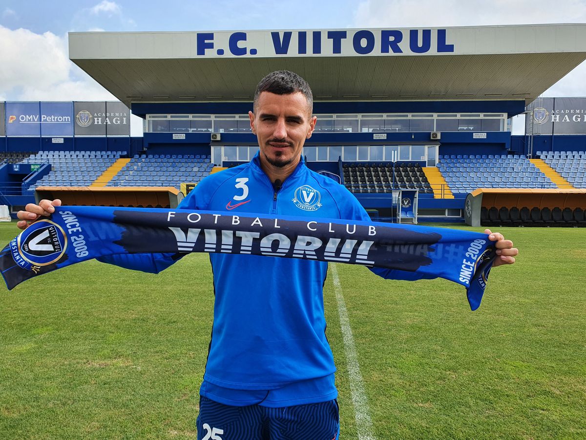 OFICIAL Romario Benzar a revenit în Liga 1! A fost prezentat la noua echipă