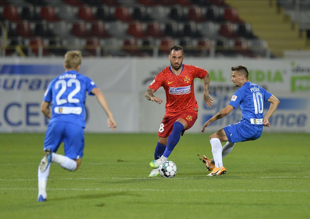 FCSB. Gigi Becali le-a transmis impresarilor: ce se întâmplă cu Man și Coman după eliminarea din Europa League