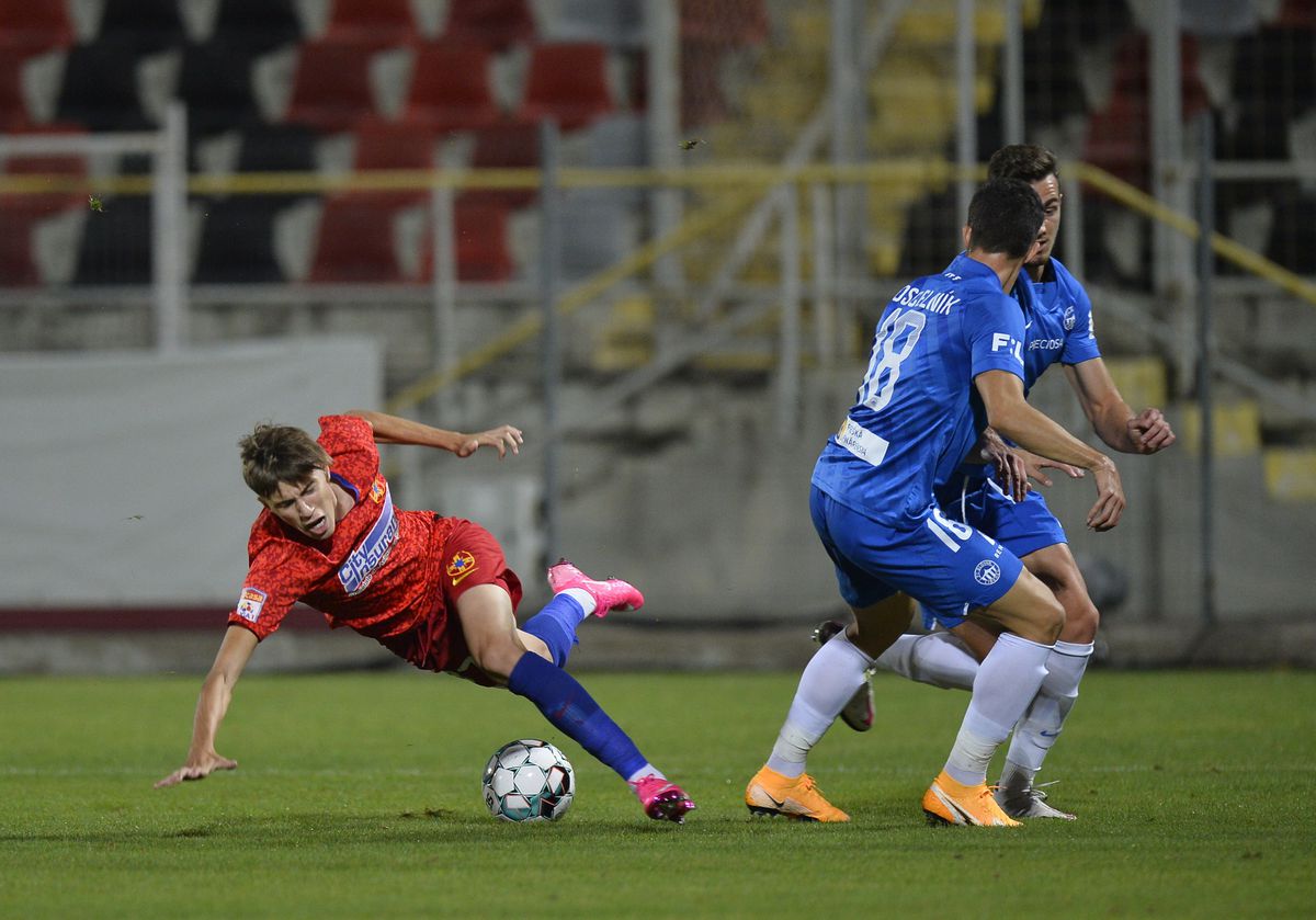 FCSB - Liberec 0-2. VIDEO Yusuf Helal, marcatorul primului gol: „Am profitat de situația adversarului”