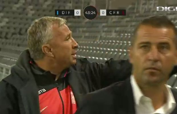 DJURGARDEN - CFR CLUJ. Dan Petrescu, iute și furios în Suedia: „Spune-i, bă, că e penalty!” 