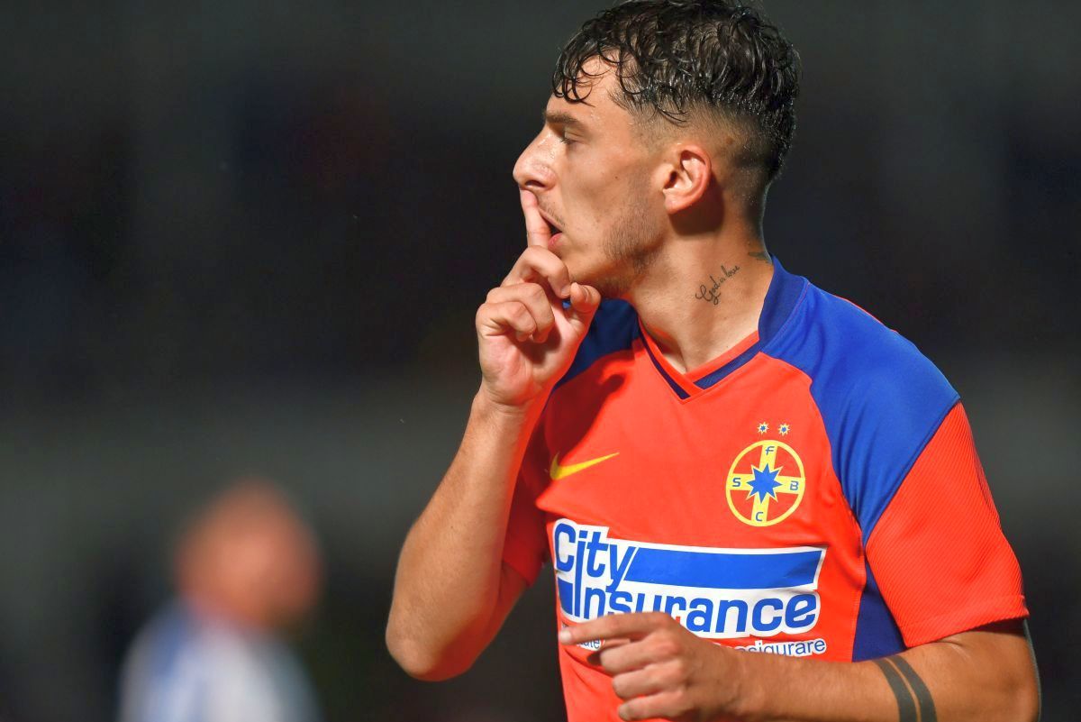 Licăre o stea la FCSB! La doar 19 ani, are cifre și performanțe personale peste ale atacanților importanți din istoria echipei!