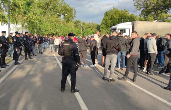 Conflict în stradă, la Timișoara, între ultrașii lui Dinamo și cei ai lui ASU Poli