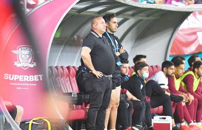 Mihai Iosif, după eșecul cu Voluntari: „Unii se așteaptă să murim! Dacă așa consideră conducerea, nu mă opun. Rapidul e mai presus de toate!”