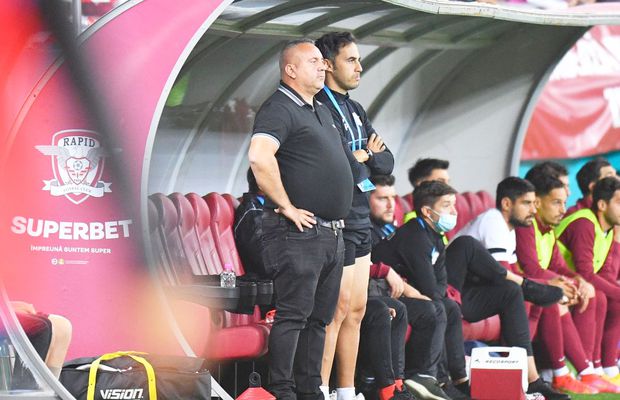 Mihai Iosif, după eșecul cu Voluntari: „Unii se așteaptă să murim! Dacă așa consideră conducerea, nu mă opun. Rapidul e mai presus de toate!”