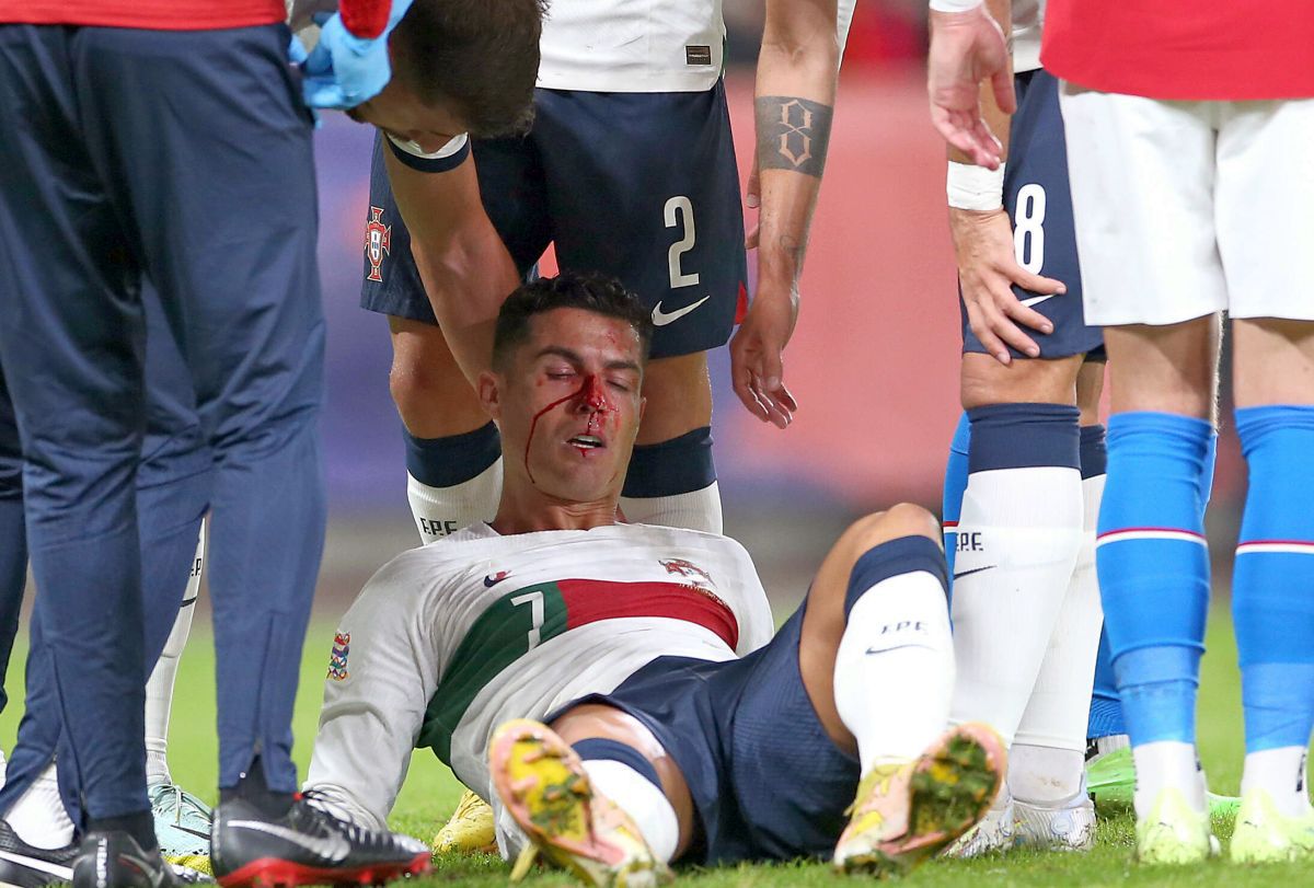 Cristiano Ronaldo și-a spart nasul în meciul Portugaliei + Lovitură de teatru la Zaragoza: Elveția câștigă în Spania » Cum arată clasamentul