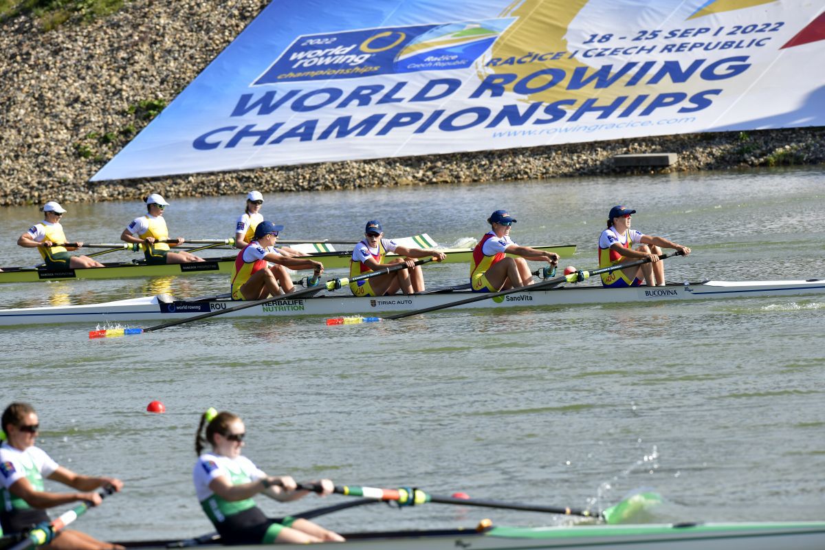Fantastic: a doua medalie de AUR pentru România la CM de Canotaj! În frunte de la început până la final!