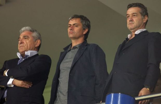 Momentul în care Gigi Becali l-a făcut pe Mourinho să râdă: „I-a plăcut”