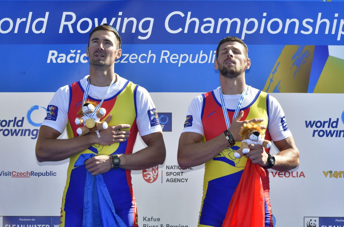 Fantastic: a doua medalie de AUR pentru România la CM de Canotaj! În frunte de la început până la final!