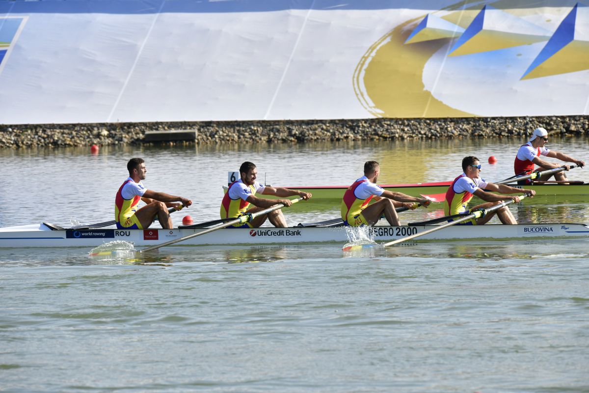 Fantastic: a doua medalie de AUR pentru România la CM de Canotaj! În frunte de la început până la final!