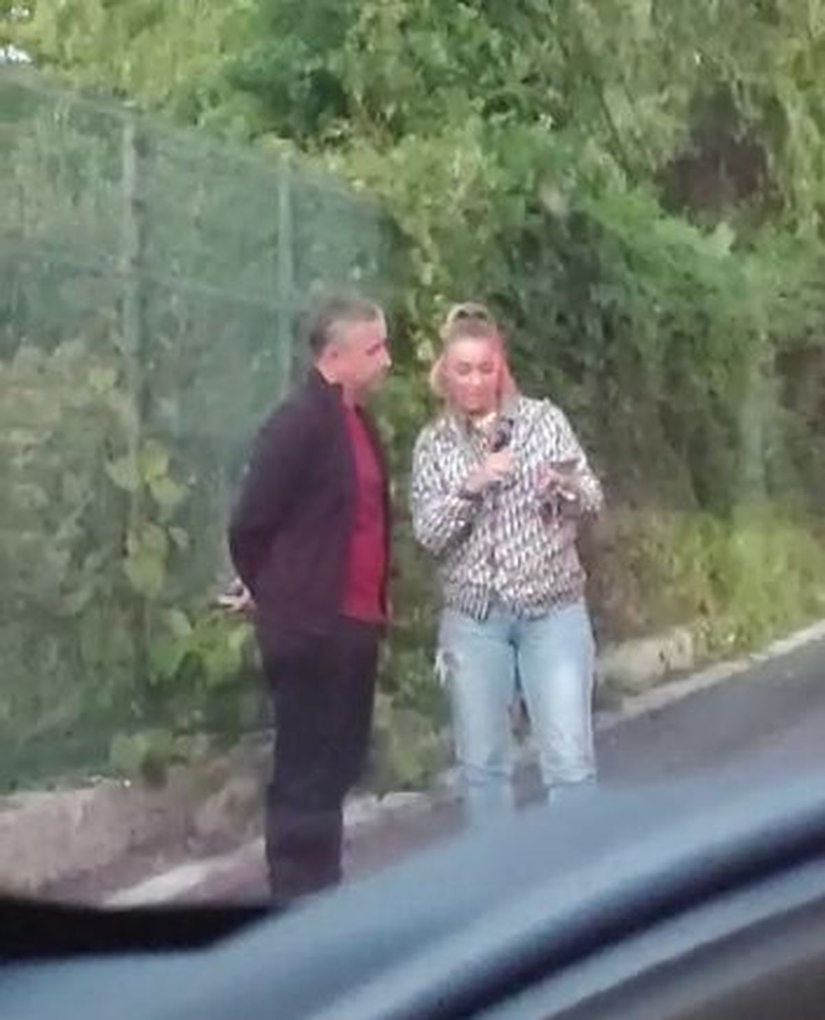 Noi imagini cu bătaia dintre Anamaria Prodan și Reghecampf