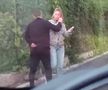 Noi imagini cu bătaia dintre Anamaria Prodan și Reghecampf