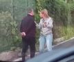Noi imagini cu bătaia dintre Anamaria Prodan și Reghecampf