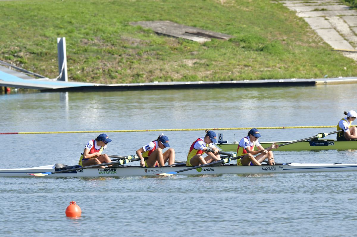 Fantastic: a doua medalie de AUR pentru România la CM de Canotaj! În frunte de la început până la final!