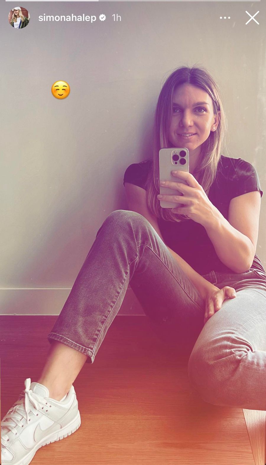 Simona Halep, după operația suferită la nas Simona Halep, prima imagine după operația estetică » Cum arată acum sportiva