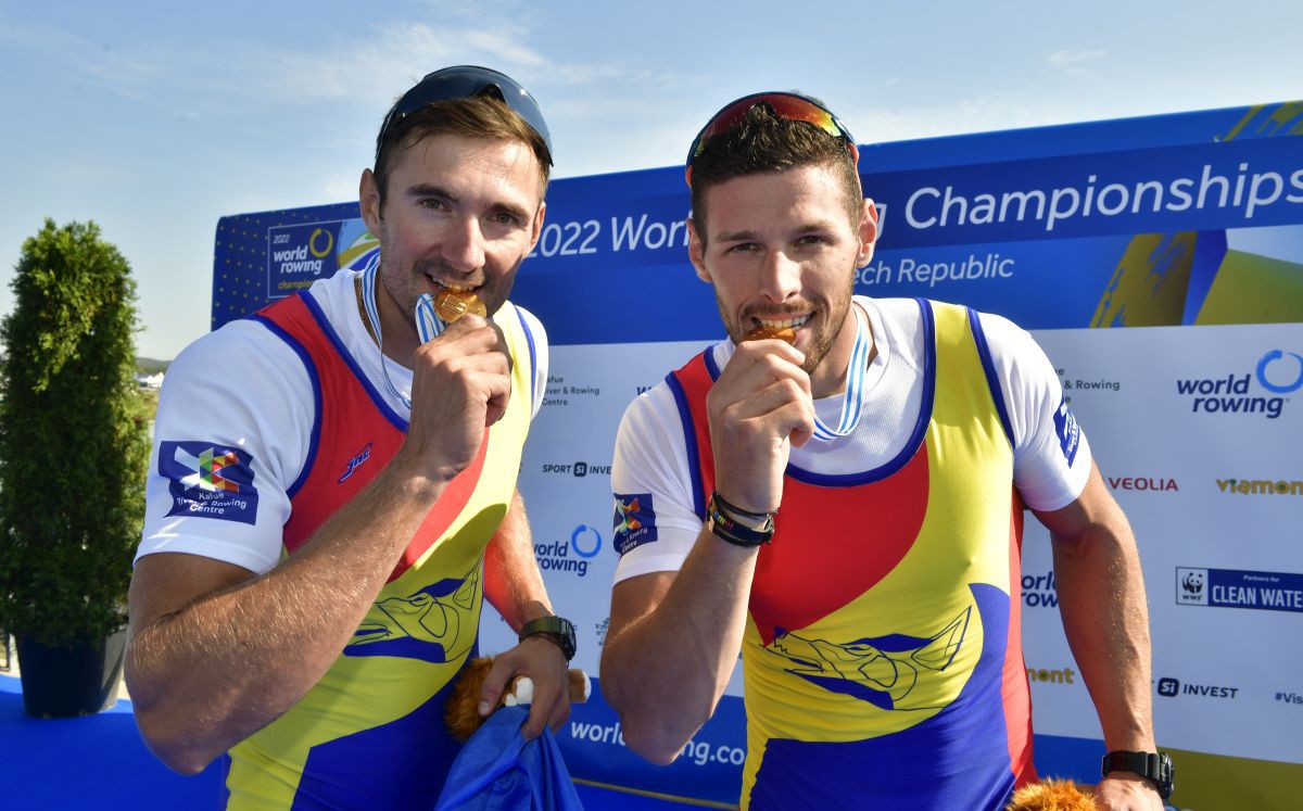 Fantastic: a doua medalie de AUR pentru România la CM de Canotaj! În frunte de la început până la final!