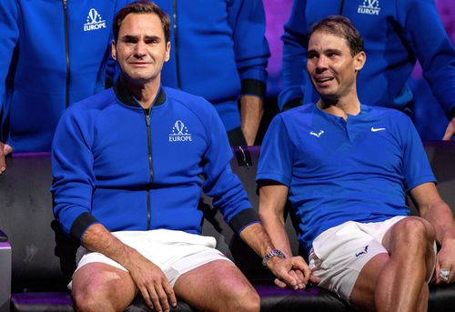 Rafael Nadal și Roger Federer Foto: Imago