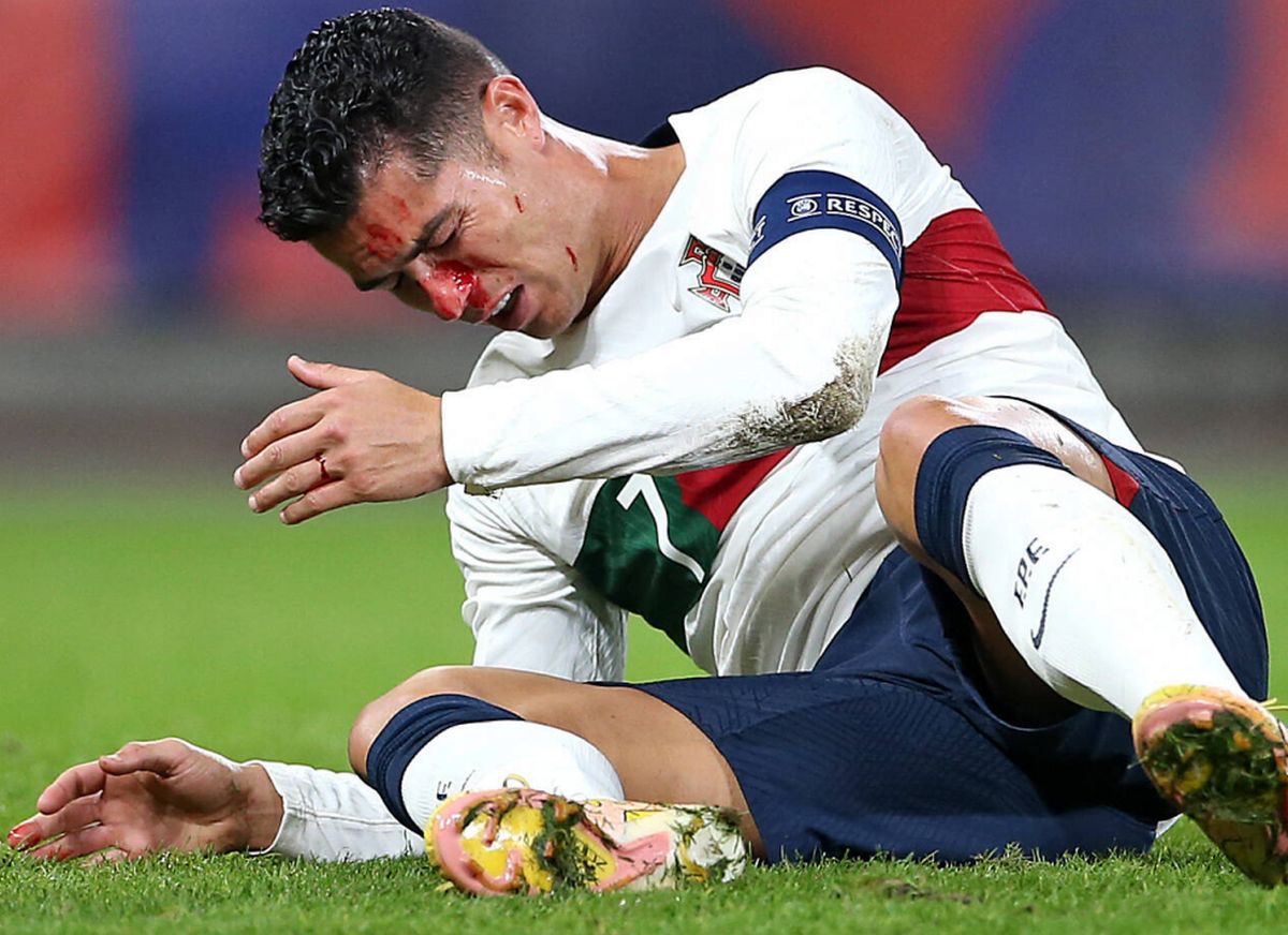Cristiano Ronaldo și-a spart nasul în meciul Portugaliei + Lovitură de teatru la Zaragoza: Elveția câștigă în Spania » Cum arată clasamentul