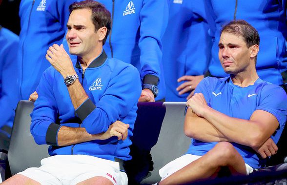 Copleșitor! Imaginile anului în sport: Federer și Nadal au plâns cot la cot după ultimul meci din cariera elvețianului » Discurs memorabil în fața familiei: „Vă iubesc, să știți că nu sunt trist”