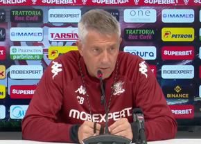 Cristiano Bergodi, în dubii înainte de meciul cu CFR Cluj: „Nu știm la ce să ne așteptăm de la ei!”
