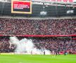 Ajax - Feyenoord, întrerupt în minutul 55 la scorul 0-3