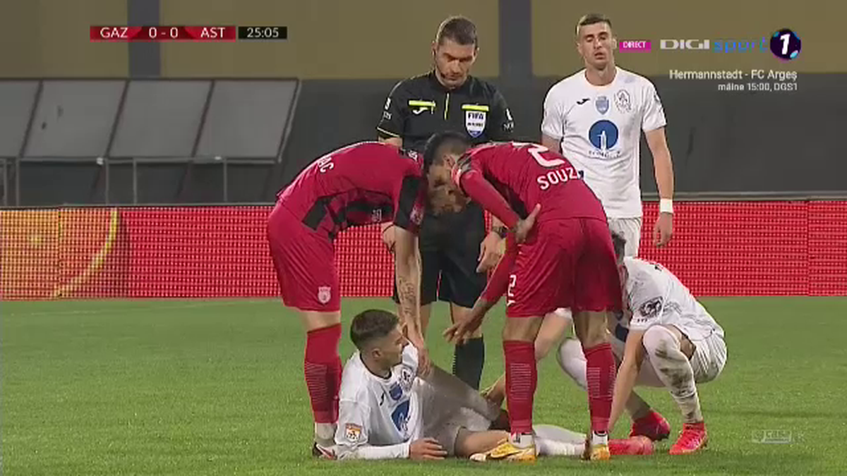 Dragoș Iancu, externat din spital » Prima reacție a fotbalistului de la Hermannstadt