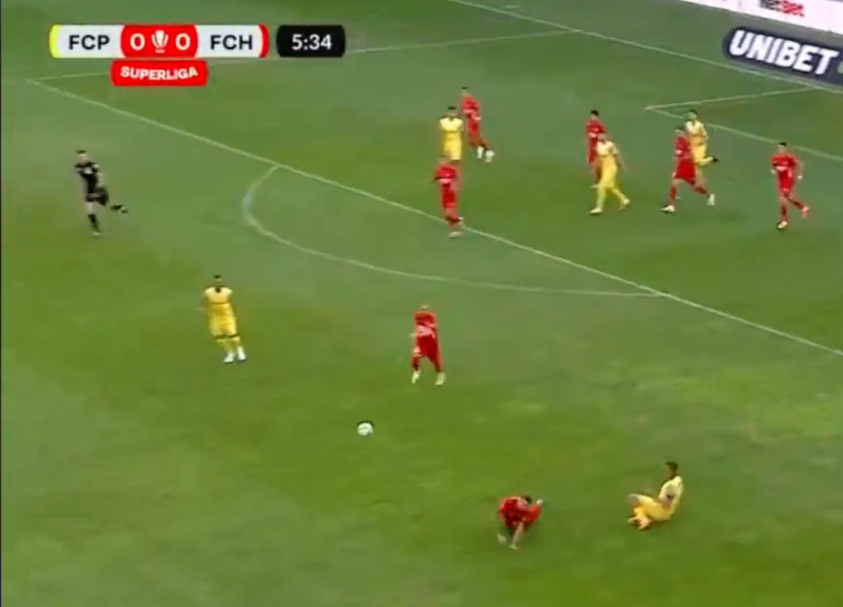 Accidentarea suferită de Dragoș Iancu în Petrolul - Hermannstadt