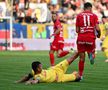 Intrarea lui Țicu soldată cu accidentarea gravă a lui Dragoș Iancu. Foto: Răzvan Păsărică / sportpictures.eu