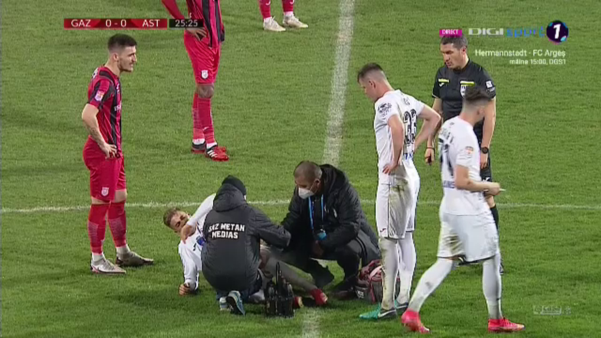 Dragoș Iancu, externat din spital » Prima reacție a fotbalistului de la Hermannstadt