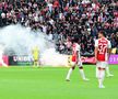 Derby-ul Ajax - Feyenoord, oprit de ultrași în minutul 55! » Incidentele au escaladat: haos la porțile stadionului