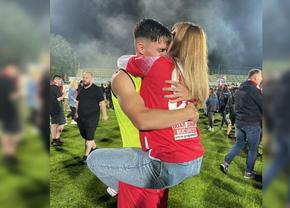 Unul dintre eroii lui Dinamo de la baraj s-a însurat » Imagini spectaculoase de la nuntă